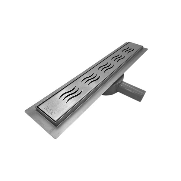 

Линейный трап из нержавейки с поворотным сифоном DESIRE Wave 500 мм (ST702592)