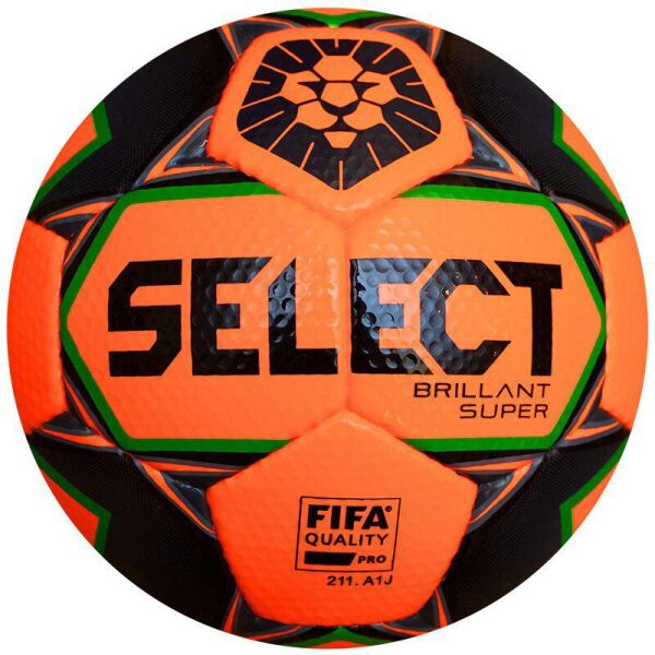 

Футбольный мяч Select BRILLANT SUPER PFL черно-оранжевый 361590-015 Размер 5