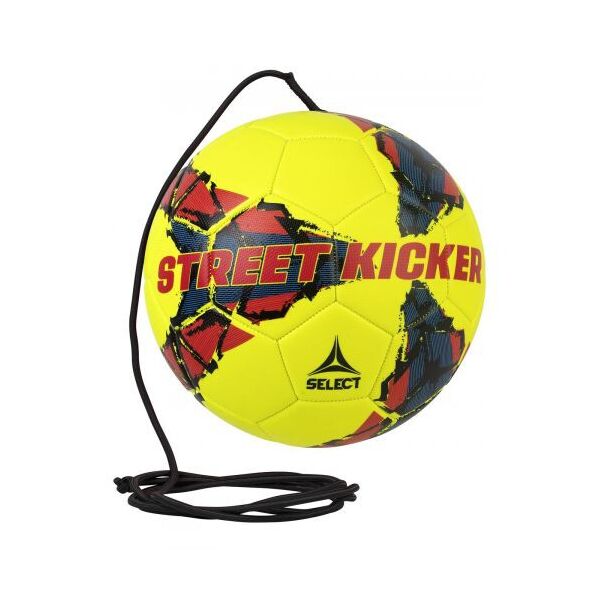 

Футбольный мяч на резинке Select STREET KICKER желтый 389482-013 Размер 4