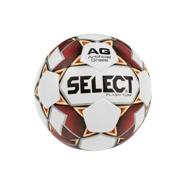 

Футбольный мяч Select FLASH TURF бело-красный 057502-012 Размер 4