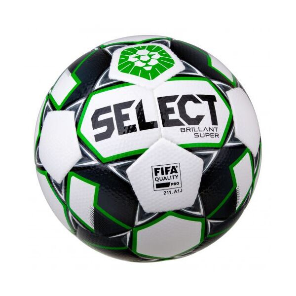 

Мяч футбольный Select BRILLANT SUPER PFL бело-зеленый 361590-013 Размер 5