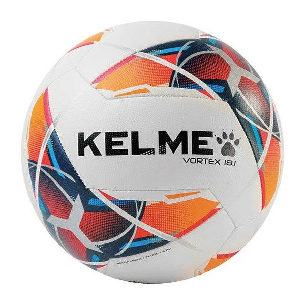 

Мяч футбольный Kelme VORTEX бело-темно-сине-красный 9886128.9423 Размер 4