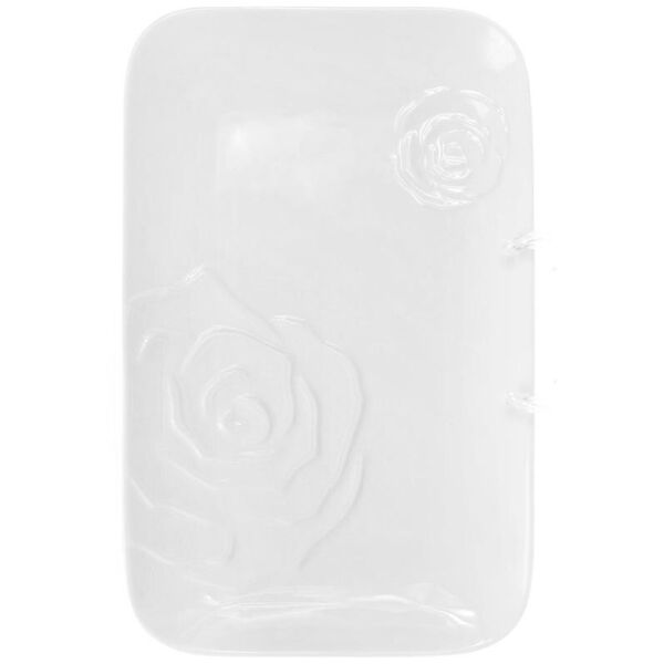 

Блюдо фарфоровое White Rose прямоугольное 34х21.5 см белый фарфор Bona BR40993