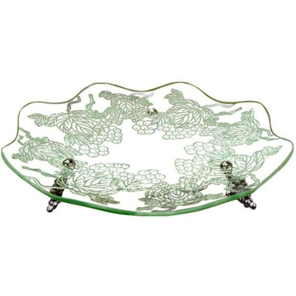 

Блюдо Flowers круглое с декором диаметр 30 см S&T BR41026