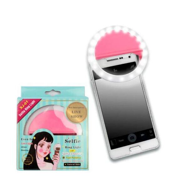 

Светодиодное Кольцо Для Селфи Selfie Ring Light лампа