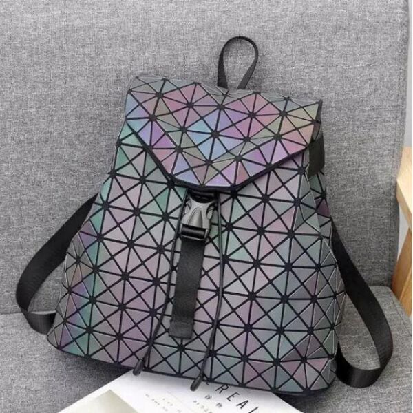 

Женский рюкзак Бао Бао ночной алмаз, Bao Bao Issey Miyake Хамелеон мелкий ромбик