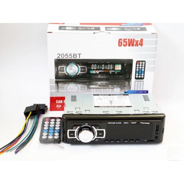

Автомагнитола 2055BT Bluetooth+USB+SD+AUX 4x60W
