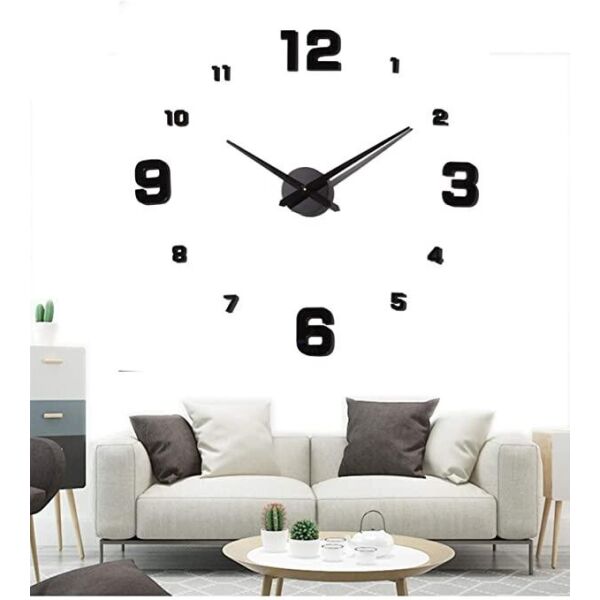 

Часы настенные 3D Diy Clock с цифрами