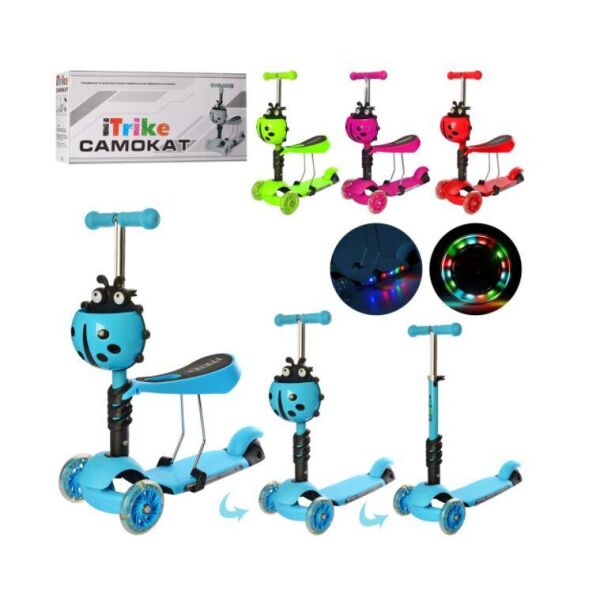 

Самокат беговел Scooter 3 в 1