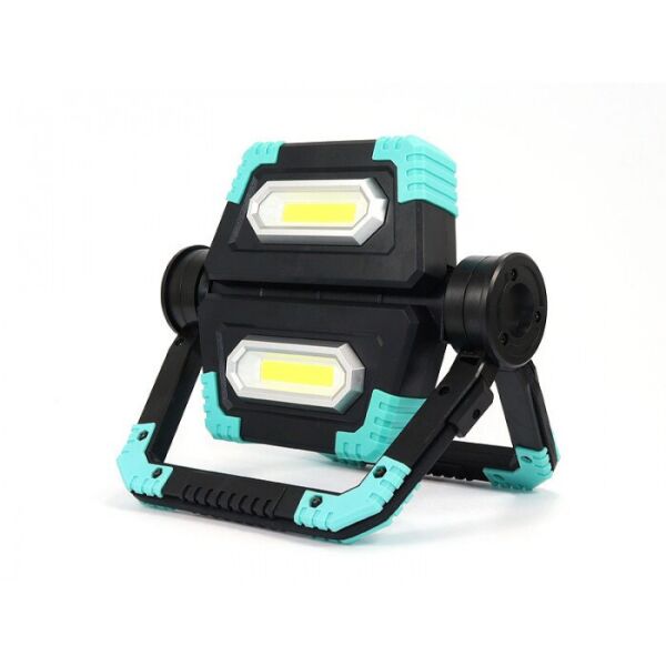 

Фонарь прожектор (трансформер) YD-858A с Power Bank Чёрный с синим