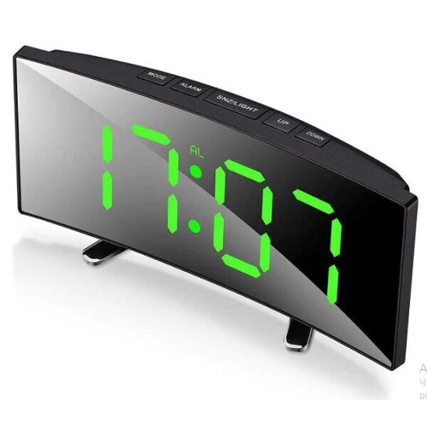 

Настольные зеркальные LED часы с термометром DT-6507