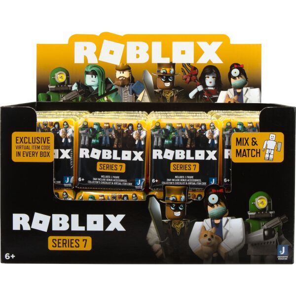 

Игровая коллекционная фигурка Jazwares Roblox Mystery Figures Neon Yellow Assortment S7 (ROG0184)