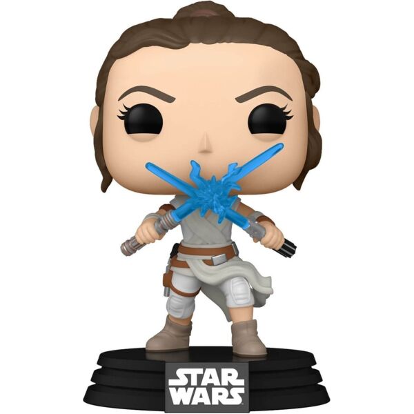 

Коллекционная фигурка Funko POP! Bobble Star Wars Ep 9 Rey w/2 Light Sabers 51484 (FUN25491059)