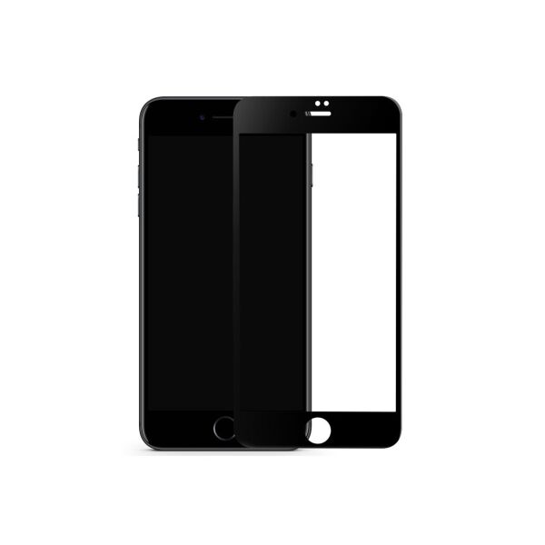 

Черное защитное стекло 5D для iPhone 8