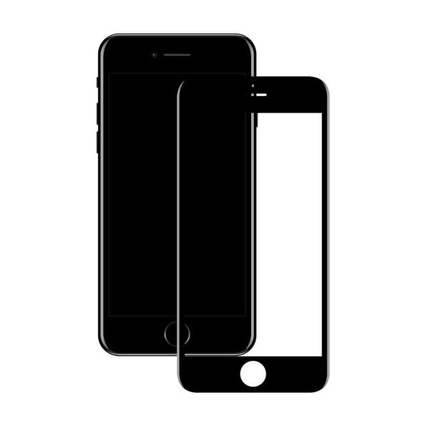 

Черное защитное стекло 5D для iPhone 8 plus