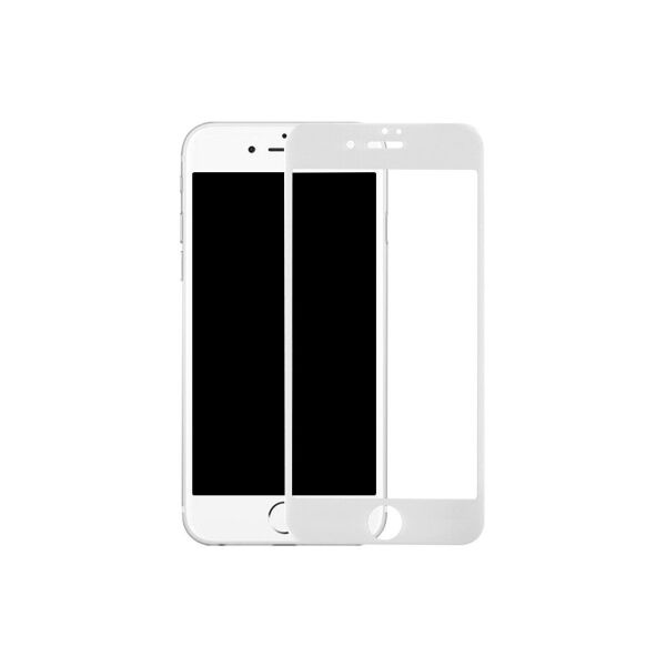 

Белое защитное стекло 5D для iPhone 8