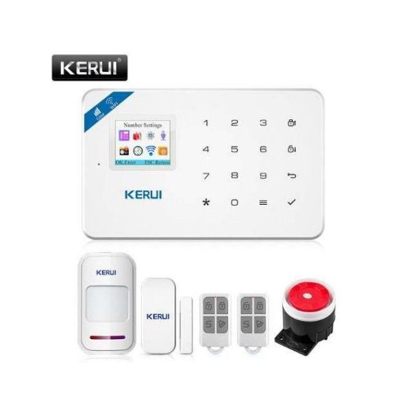 

Комплект беспроводной gsm WiFi сигнализации Kerui W18