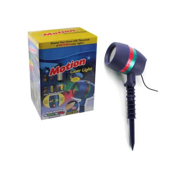 

Проектор лазерный уличный Star Shower Motion Laser Light Blue 133178