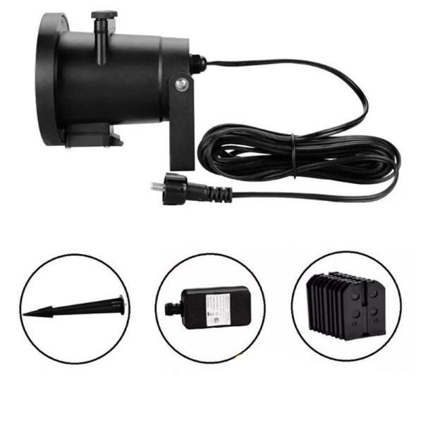 

Проектор лазерный на 16 картриджей Star Shower Christmas Laser Projector 16F 154132