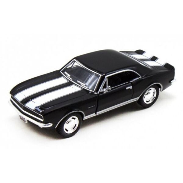 

Машинка Kinsmart Кинсмарт Chevrolet Camaro Z металлическая инерционная черная 1:37 (KT5341W-4)