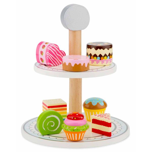 

Подставка с пирожными New Classic Toys 18,5 × 18,5 × 22,5 см (10622)