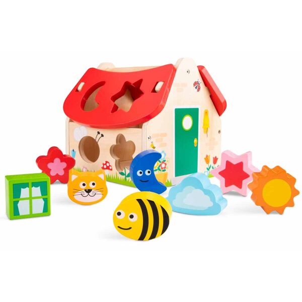 

Сортер New Classic Toys Домик с формами 20 × 16,5 × 16,5 см (10563)