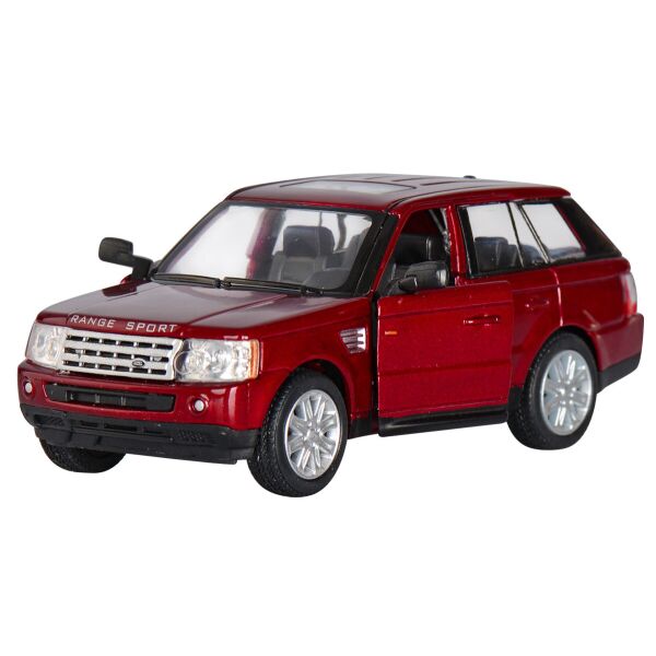 

Машинка Kinsmart Кинсмарт Range Rover Sport металлическая инерционная красная 1:38 (KT5312W-4)