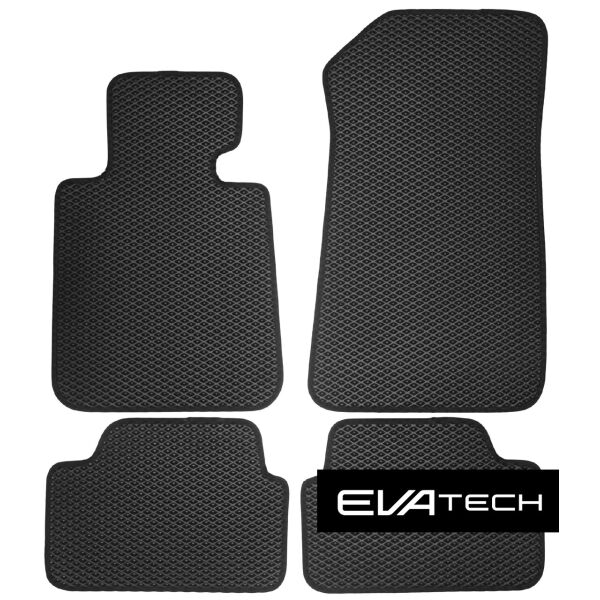

Коврики в салон EVAtech для Porsche Boxter (96-04) EVA полимерные черные