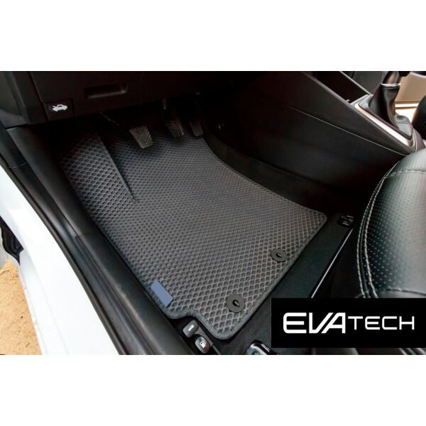 

Коврики в салон EVAtech для Kia Rio, 4 поколение (FB), (17-…) EVA полимерные серые