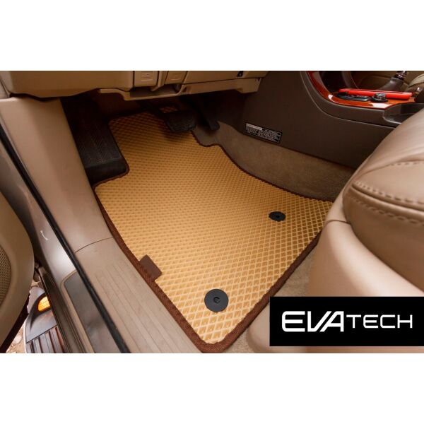 

Коврики в салон EVAtech для Lexus GX470, 1 поколение (J120), (02-09) EVA полимерные кремовые