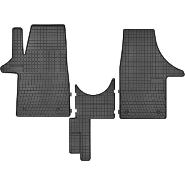 

Резиновые коврики Frogum для Volkswagen Transporter (T5-T6) 2003→ (FG D0073)