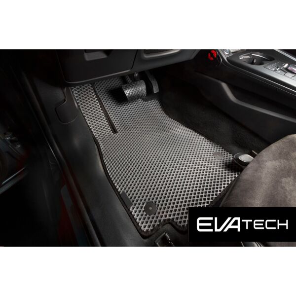 

Коврики в салон EVAtech для Audi A4, V поколение (B9), (15-...) EVA полимерные серые