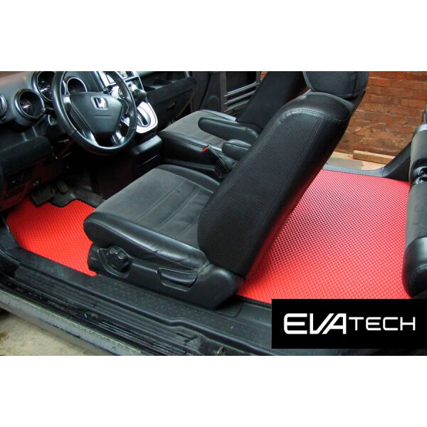 

Коврики в салон EVAtech для Honda Element (01-06) EVA полимерные красные