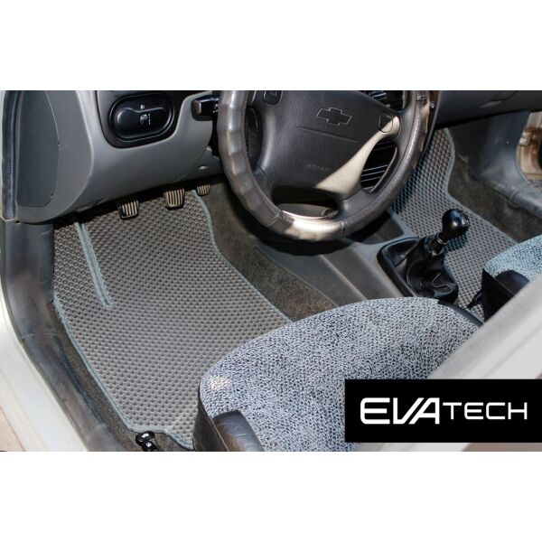 

Коврики в салон EVAtech для Chevrolet Lanos EVA полимерные серые