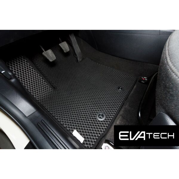 

Коврики в салон EVAtech для Kia Soul, 2 поколение, PS (14-...) EVA полимерные черные
