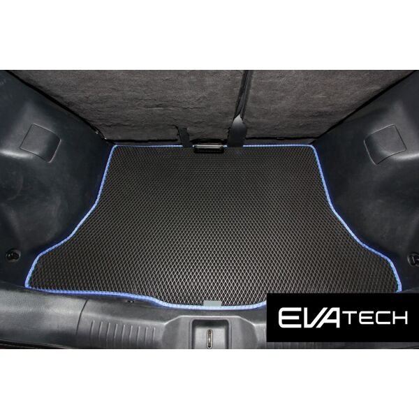 

Коврик в багажник EVAtech для Nissan Tiida Hatchback (07-14), (C11), левый руль EVA полимерный черный