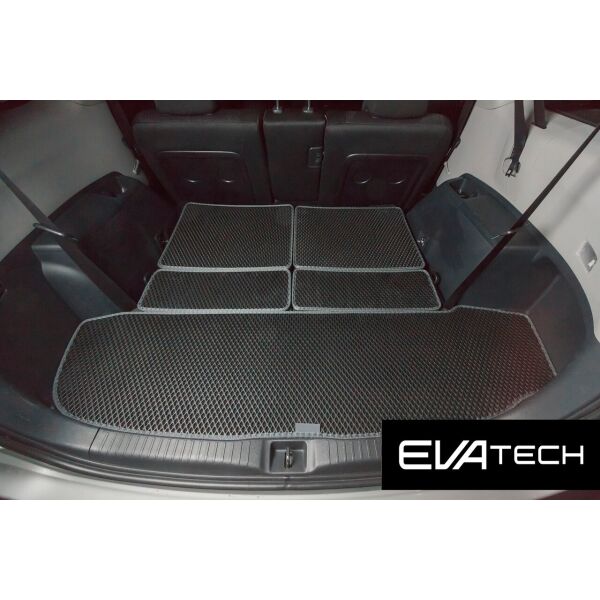 

Коврик в багажник EVAtech для Toyota Wish, II рестайлинг (XE20), передн.привод, (12-...) EVA полимерный черный