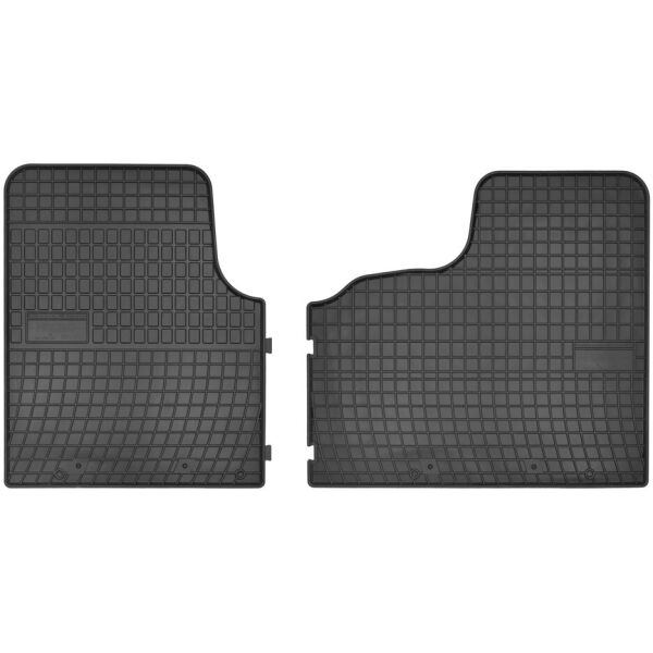 

Резиновые коврики Frogum для Renault Trafic (mkIII); Fiat Talento (mkII); Nissan NV300 (mkI)(1 ряд) 2014→; Opel Vivaro (mkII)(B) 2014-2019 (FG 542704)