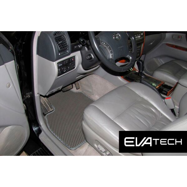 

Коврики в салон EVAtech для Toyota Land Cruiser 100 (J10) EVA полимерные серые