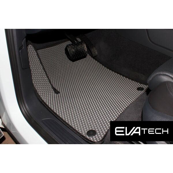 

Коврики в салон EVAtech для Volkswagen Touareg (10-...) EVA полимерные серые