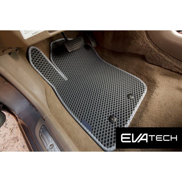 

Коврики в салон EVAtech для Volvo S40, I рестайлинг, (01-04) EVA полимерные серые