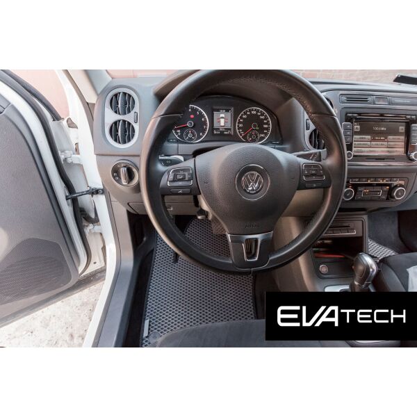 

Коврики в салон EVAtech для Volkswagen Tiguan 1 поколение EVA полимерные серые