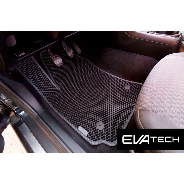 

Коврики в салон EVAtech для Audi A4, I поколение (B5), (99-00) EVA полимерные черные