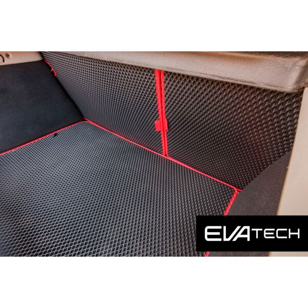 

Коврик в багажник EVAtech для Renault Sandero Stepway, 2 поколение, (14-...) EVA полимерный черный