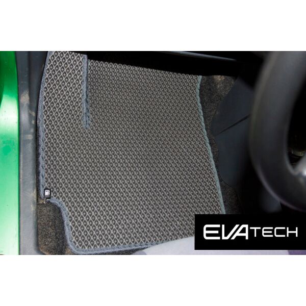 

Коврики в салон EVAtech для Chevrolet Spark (05-09) EVA полимерные серые