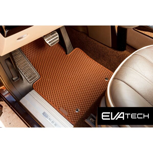 

Коврики в салон EVAtech для Land Rover Discovery Range Rover, 3 поколение, (02-12) EVA полимерные коричневые