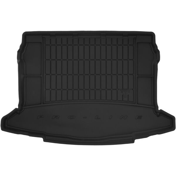 

Резиновый коврик в багажник Frogum Pro-Line для Skoda Karoq (mkI) 2017→ (2 ряд съемный)(с боковыми нишами)(нижний уровень)(багажник) (FG TM403406)