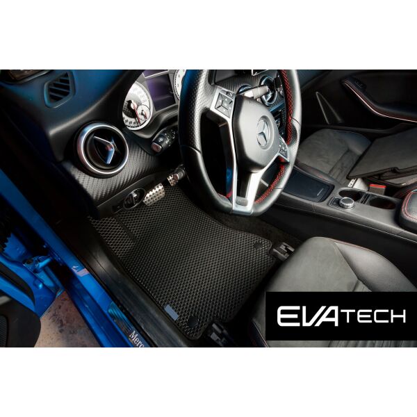 

Коврики в салон EVAtech для Mercedes-Benz A-Class W176, (13-…) EVA полимерные черные