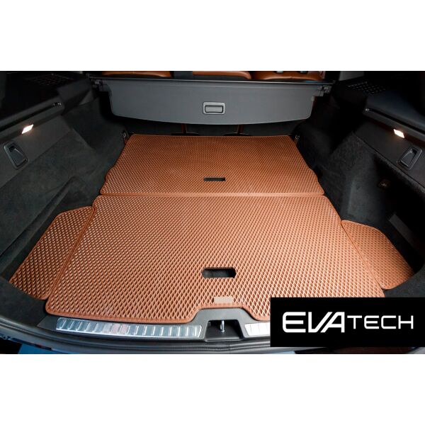

Коврик в багажник EVAtech для Volvo XC90, 2 поколение, (14-...) EVA полимерный коричневый