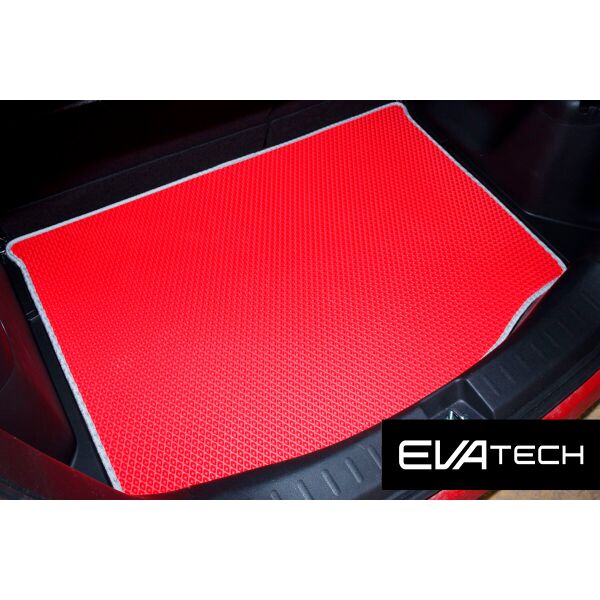

Коврик в багажник EVAtech для Honda Jazz (08-...) EVA полимерный красный